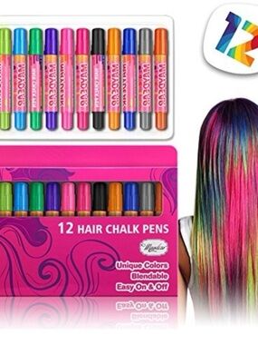 12 Hair Chalk Pens